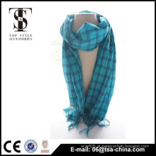 Top Venda 2015 Outono Inverno Moda Nova Unisex Big Tartan Scarf